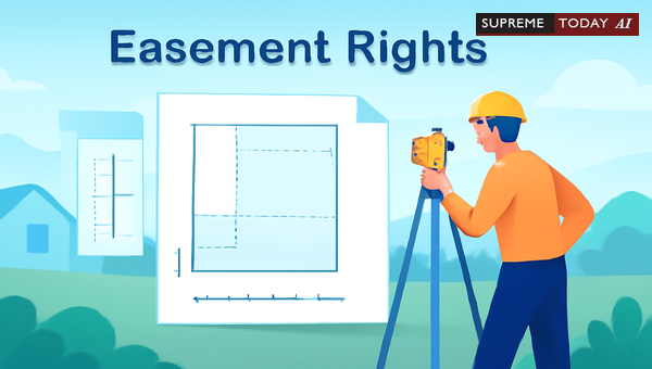 When Measurement Plans Are Unnecessary for Establishing Easement Rights in Property Disputes