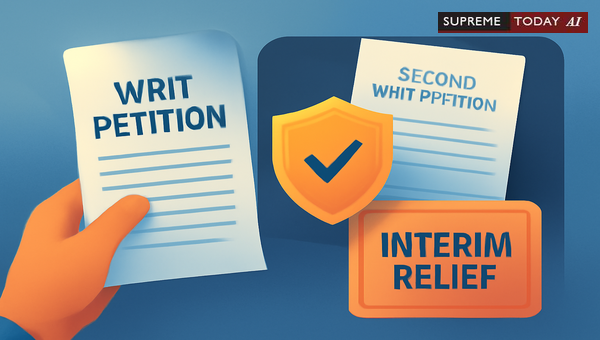 Consequences of Withdrawing Writ Petitions Without Liberty to File Afresh on Interim Relief