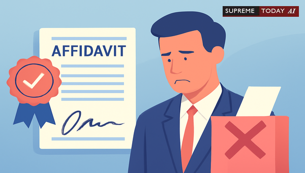 Unauthorized Affidavit Notarization: Can Elected MDC Candidates Face Disqualification?