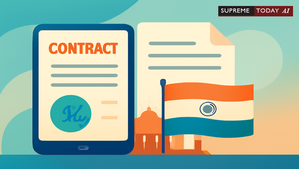 Enforceability of Electronic Contracts and Specific Performance Claims in Indian Contract Law