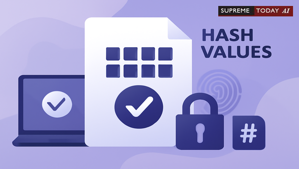 Proving Integrity of Electronic Records via Hash Values under Indian Evidence Law