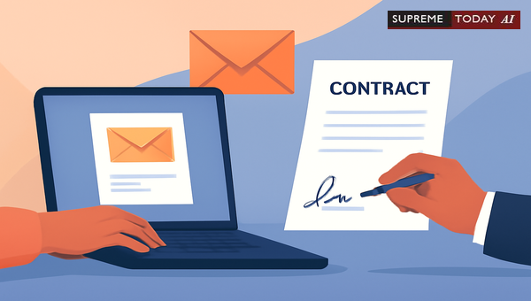 When Email Correspondence Constitutes a Binding Contract Under the Indian Contract Act