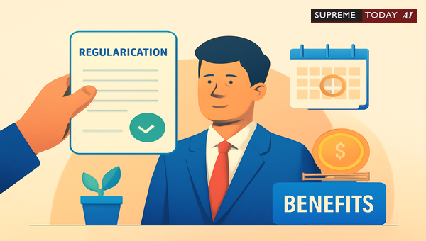 Employee Regularization Benefits: Determining the Effective Date from Judgment or Order