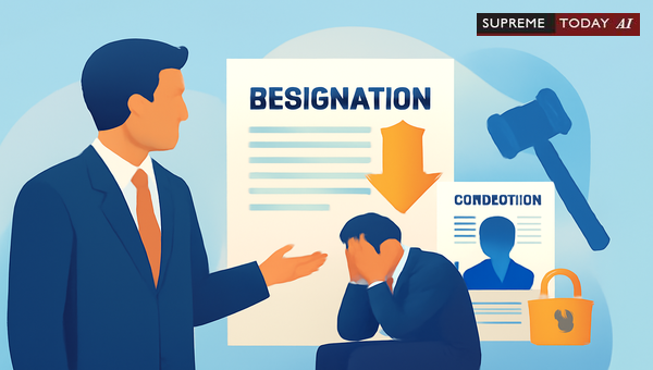 Resignation Pending Prevention of Corruption Act Proceedings: Can Employers Refuse Acceptance?