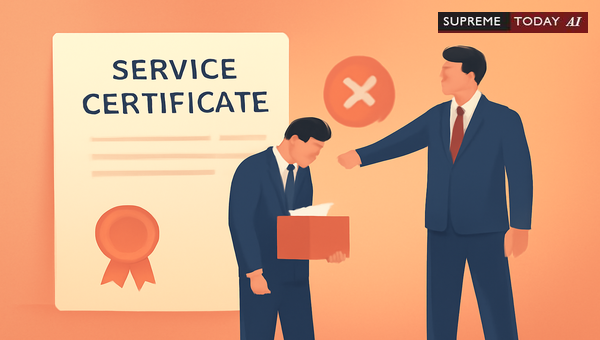 Legal Rights of Terminated Employees Regarding Employment Service Certificate Issuance