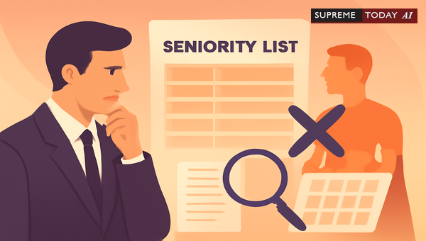 Locus Standi to Challenge Seniority Claims for Employees Not Yet Borne in Service