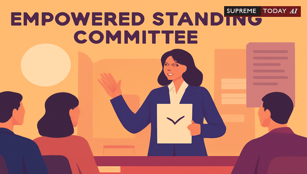 Powers and Jurisdictional Limits of Empowered Standing Committees in Administrative Law