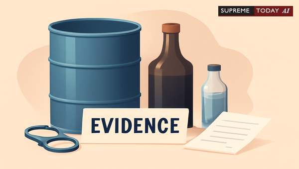 Evidentiary Impact of Producing Empty Lahan Drums in Punjab Excise Act Prosecutions