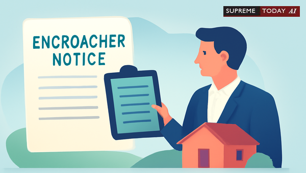 Natural Justice Principles Mandate Encroacher Notice Prior to Property Eviction