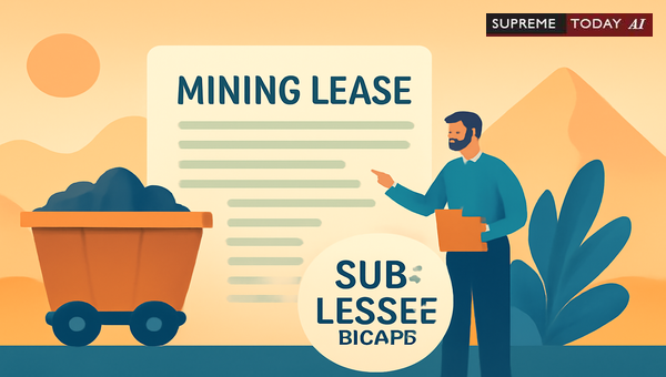 Enforcing Sub-Lessee Rights and Compliance in Mining Lease Agreements Under MMDR Act
