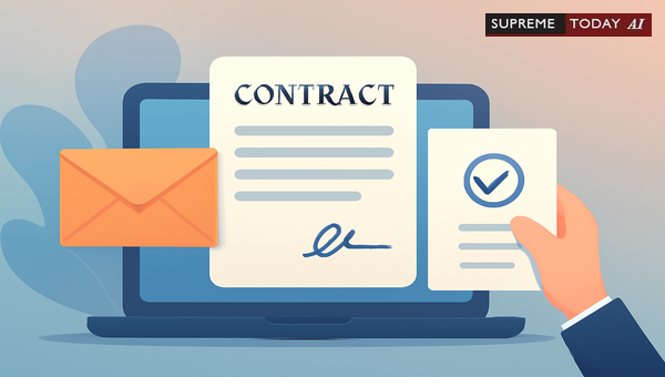 Enforceability of Business Contracts Formed via Email Without Formal Invoices Under Indian Law