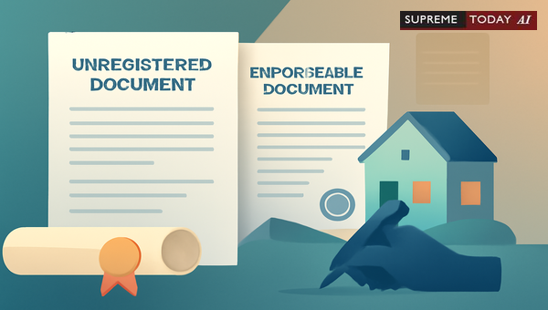 Enforceability of Unregistered Agreements to Sell and Property Documents under Indian Law