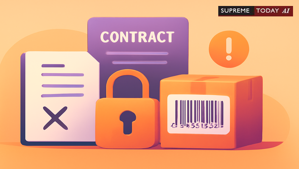 Can Contractual Breaches like Non-Printing Barcodes be Enforced After Contract Expiry?