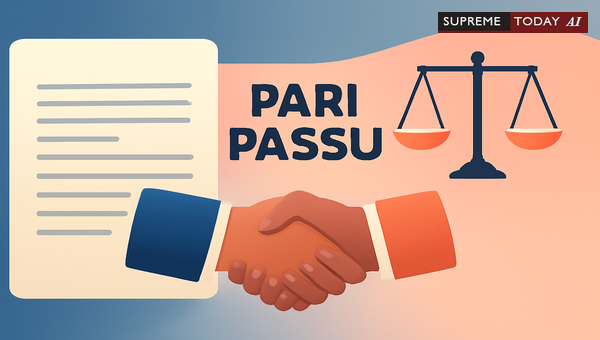 Enforcing Pari Passu Agreements: Legal Standards for Equal Creditor Security Ranking