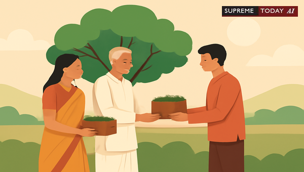 Equal Partition of Grandfather's Ancestral Land Under Hindu Undivided Family Principles