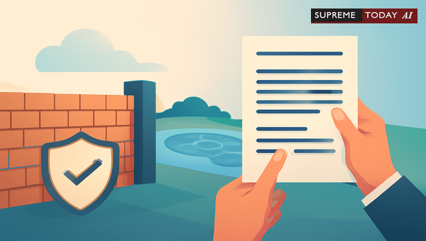 Erecting Boundary Walls on Private Land Without Recorded Ponds: Legal Principles