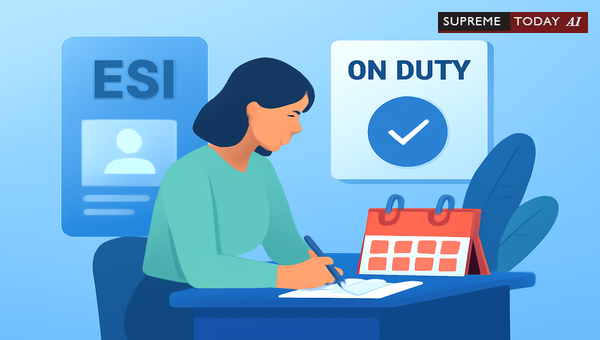Is ESI Leave Considered On Duty Status for Employee Benefit Eligibility?