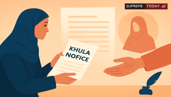 Essential Legal Ingredients of Khula Notice for Muslim Wives Seeking Divorce