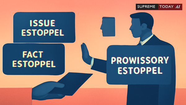 Requirement of Identical Issues and Facts in Indian Estoppel Jurisprudence: Case Law Analysis