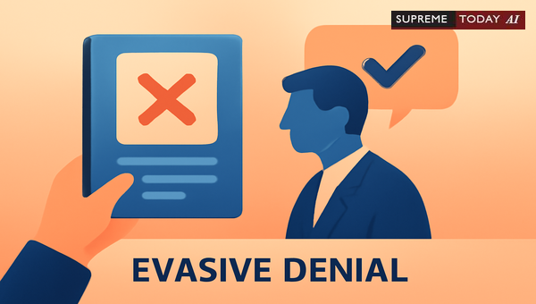 Evasive Denials in Civil Pleadings as Deemed Admissions under CPC Order VIII