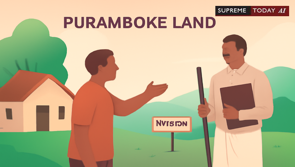 Eviction Proceedings on Panchayat Puramboke Land: Legal Prerequisites and Due Process Requirements