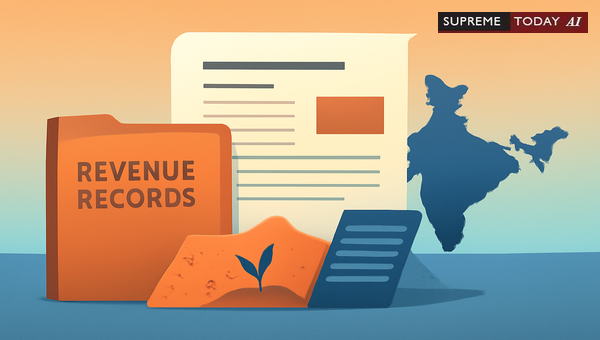 Supreme Court Rulings on Evidentiary Value of Revenue Records in Indian Property Disputes