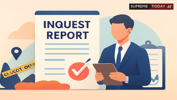 Evidentiary Value of Inquest Reports under Section 174 CrPC at Crime Scenes