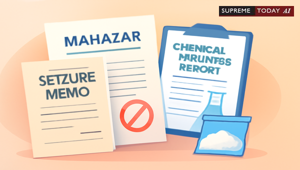 Evidentiary Impact of Unsealed Mahazar on Chain of Custody and Acquittal in NDPS Proceedings