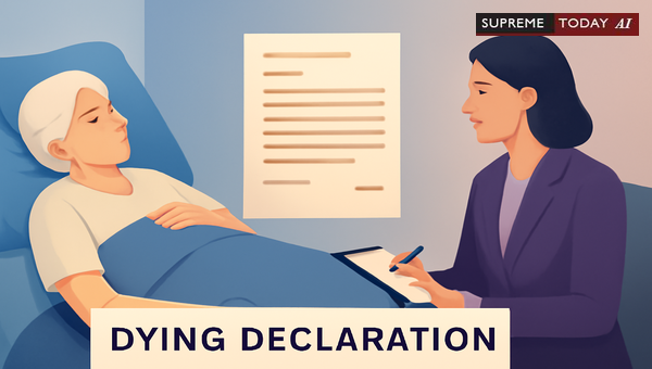 Evidentiary Weight of SDM-Recorded Dying Declarations: Judicial Scrutiny and Reliability Principles