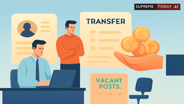 Transfer Liability and Salary Recovery of Excess Employees on Vacant Government Posts