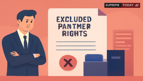 Enforcing Excluded Partner Rights via Register of Firms Evidence Under Section 68