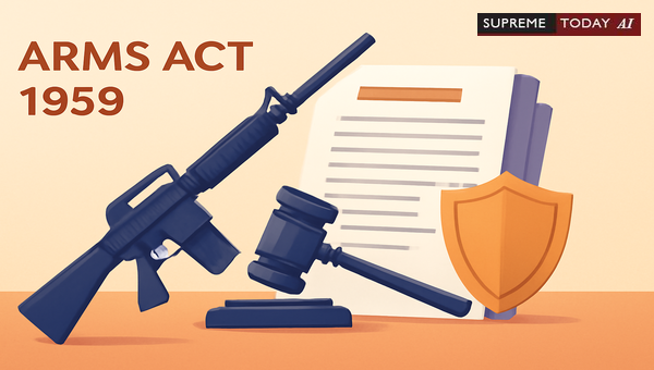 Exclusive Jurisdiction of Designated Courts for Arms Act Offenses and Legal Consequences