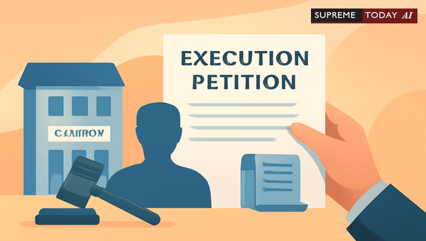 Execution Petition Validity for Dissolved Decree Holder Companies: Procedures and Precedent
