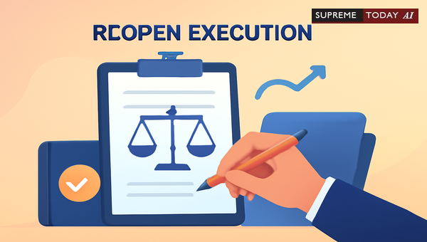 Reviving Execution Petitions: Procedural Rights to Close with Liberty to Reopen
