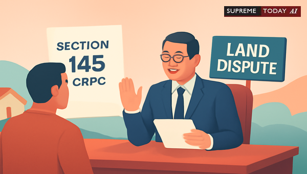 Executive Magistrate Authority in Land Disputes: Procedural Limits Under Section 145 Cr.P.C.