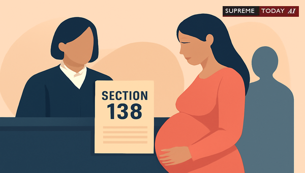 Exemption from Personal Appearance for Pregnant Women in Section 138 NI Act Cheque Bounce Cases