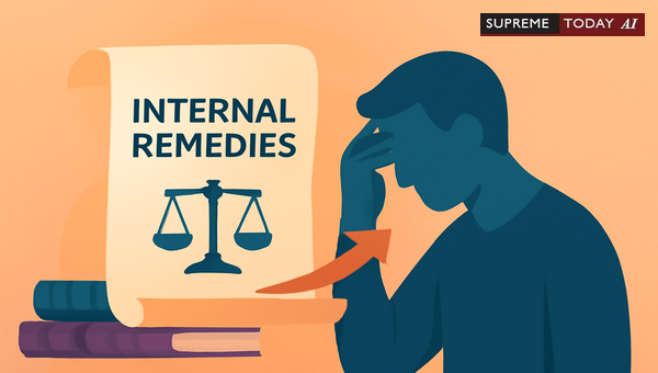 Exhaustion of Internal Remedies Doctrine Before Approaching Courts in India