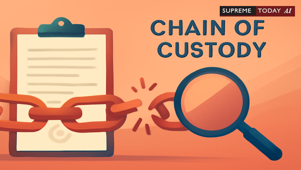 When Chain of Custody Breaks Lead to Expert Evidence Rejection in Criminal Trials