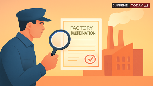 Validity of Section 9 Factory Inspections Without Section 8 Government Notification