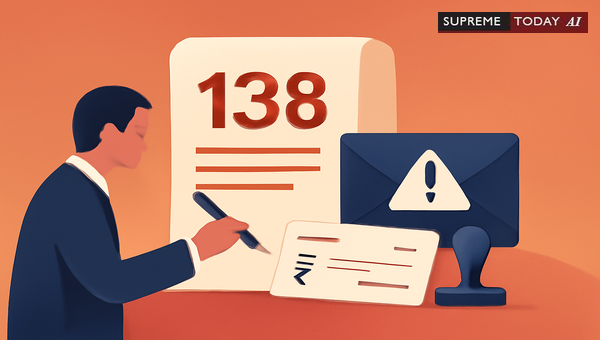 Adverse Inferences and Legal Consequences of Ignoring Section 138 Statutory Notices