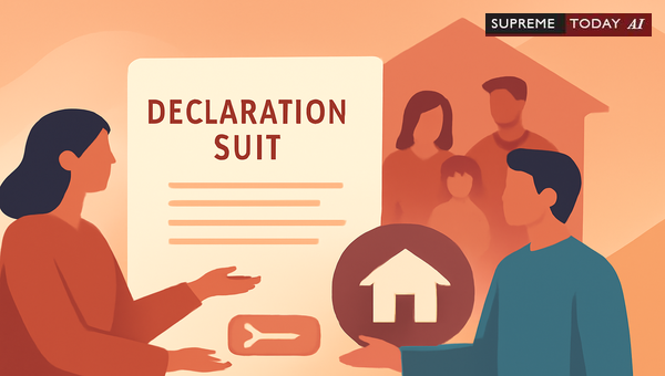 Filing Declaration Suits for Property Status and Rights Against Third Parties