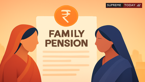 Equal Shares of Family Pension for Two Widows in Maharashtra Government Service