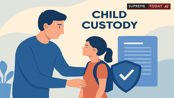 Can a Custodial Father Change a Child's School Under Guardians and Wards Act?