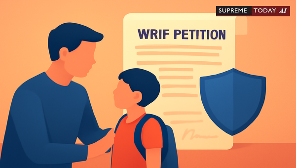 Father's Right to File Writ Jurisdiction for Child Education: Legal Scope & Limitations