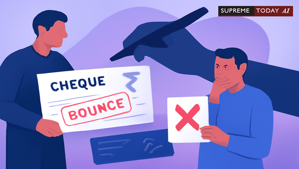 Father's Vicarious Liability Considerations for Son's Dishonoured Cheque Under 138 NI Act