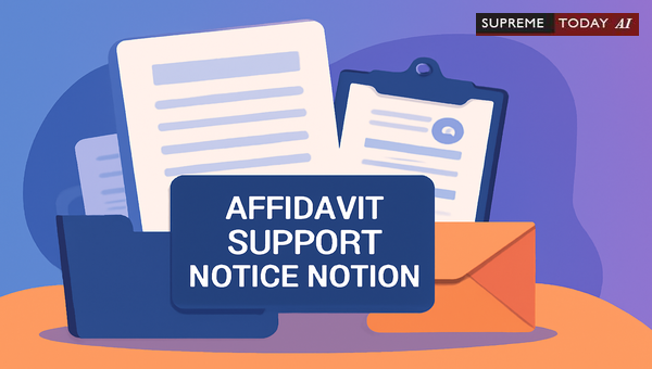 Mandatory Filing of Affidavit with Notice of Motion for Leave in Federal Court Litigation