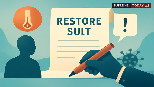 Restoring Suits Dismissed for Default Due to Fever Under Order 9 Rule 9 CPC