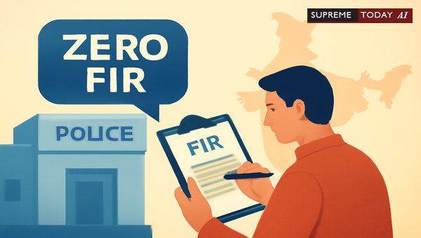 Filing FIRs Outside Territorial Jurisdiction: Legal Validity of Zero FIR in India