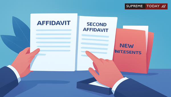 Filing Additional Affidavits and New Documents in Civil Suits: Judicial Principles and Pitfalls