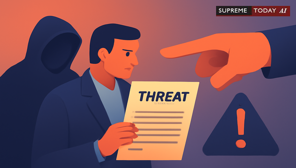 Does Informing the Opposing Party of a Filed Case Constitute Criminal Intimidation in India?